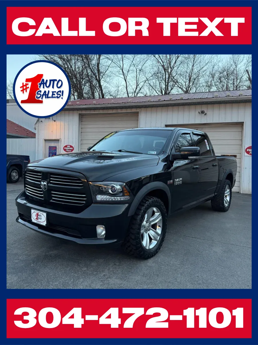 Black 2016 Ram 1500 Sport for sale in Buckhannon, WV