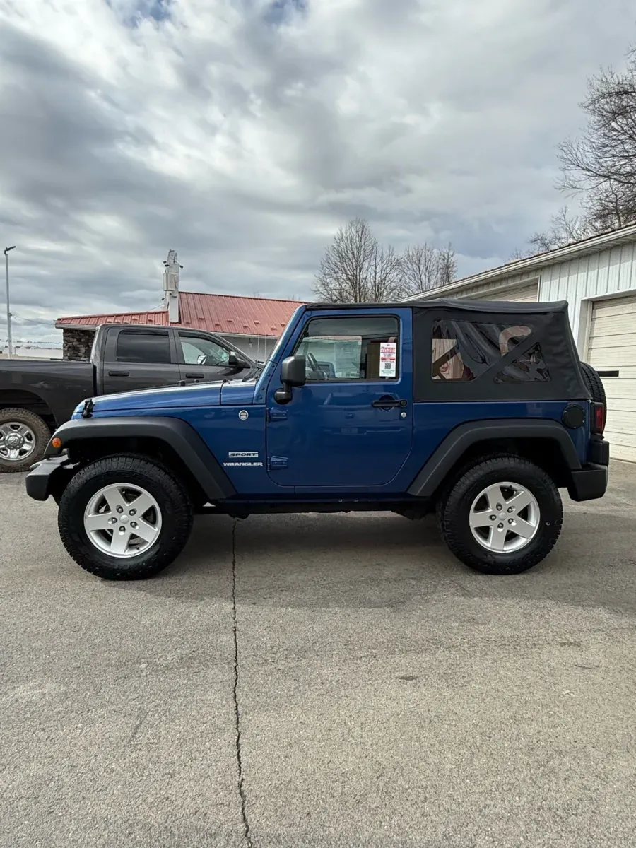 Another view of 2010 Jeep Wrangler Sport 4X4 for sale in Buckhannon, WV at Number One Auto Sales
