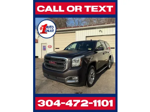 Black 2016 GMC Yukon SLT 4WD for sale in Buckhannon, WV