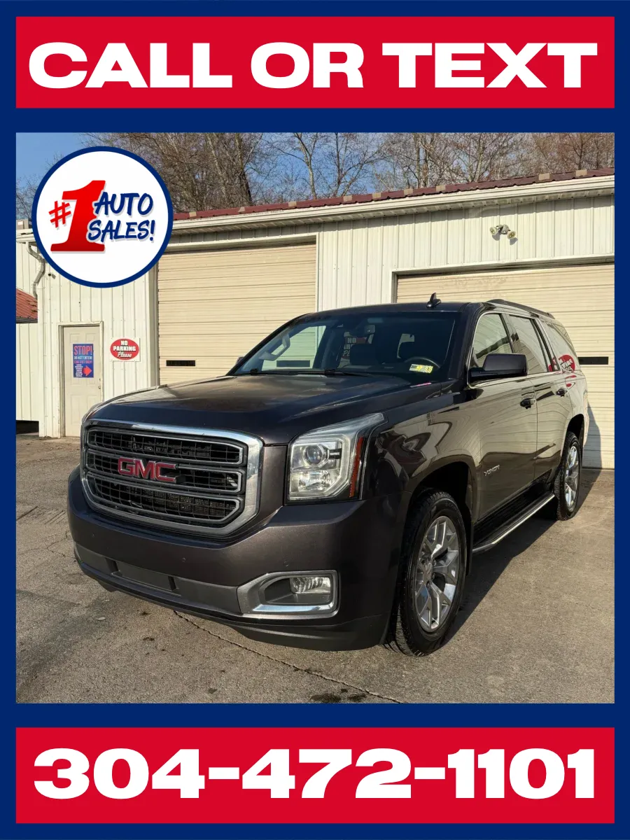 Black 2016 GMC Yukon SLT 4WD for sale in Buckhannon, WV