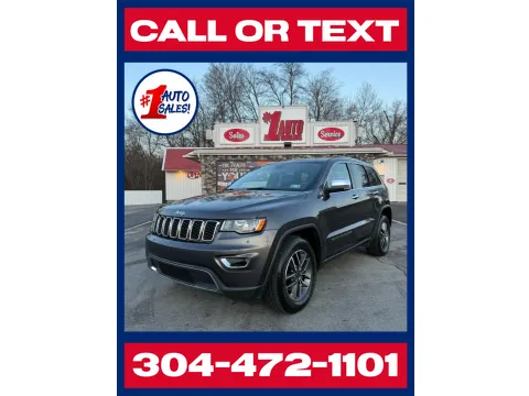 Gray 2020 Jeep Grand Cherokee Limited 4x4 for sale in Buckhannon, WV