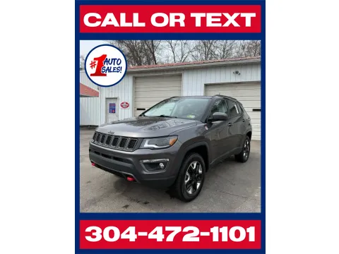 Gray 2017 Jeep New Compass Trailhawk 4x4 for sale in Buckhannon, WV