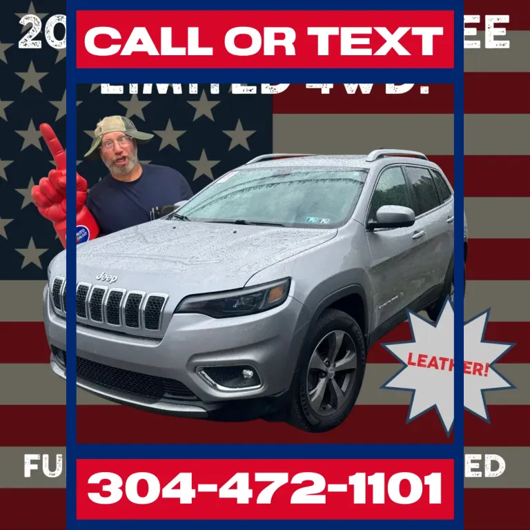 2019 Jeep Cherokee Limited 4WD for sale in Buckhannon, WV