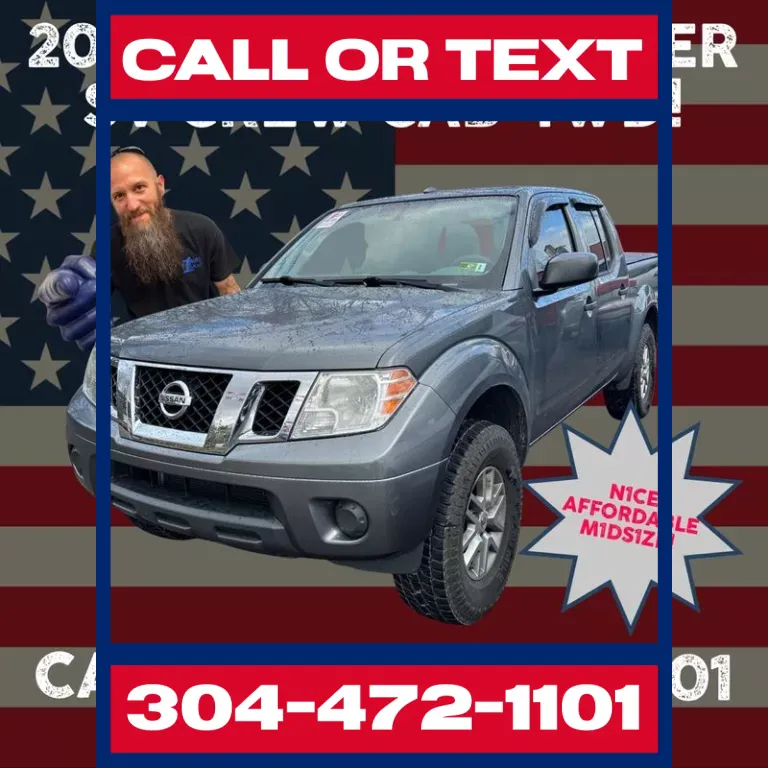 2016 Nissan Frontier SV for sale in Buckhannon, WV