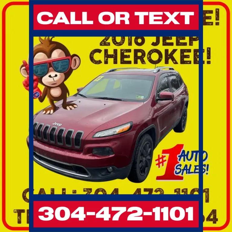 2016 Jeep Cherokee Limited for sale in Buckhannon, WV