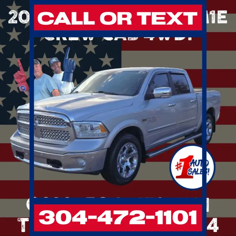 2017 Ram 1500 Laramie Crew Cab 4WD for sale in Buckhannon, WV