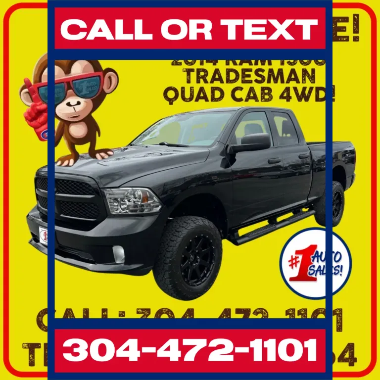 2014 Ram Pickup 1500 Tradesman Quad Cab 4x4 for sale in Buckhannon, WV