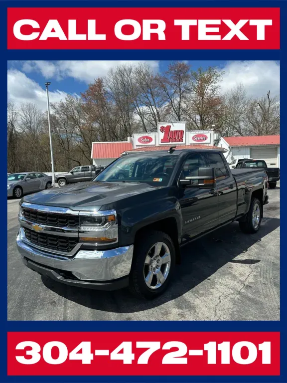 2018 Chevrolet Silverado 1500 Double Cab LT 4x4 for sale in Buckhannon, WV