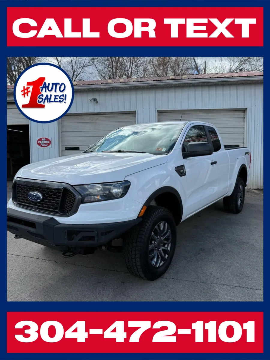 White 2021 Ford Ranger SuperCab XLT 4X4 for sale in Buckhannon, WV