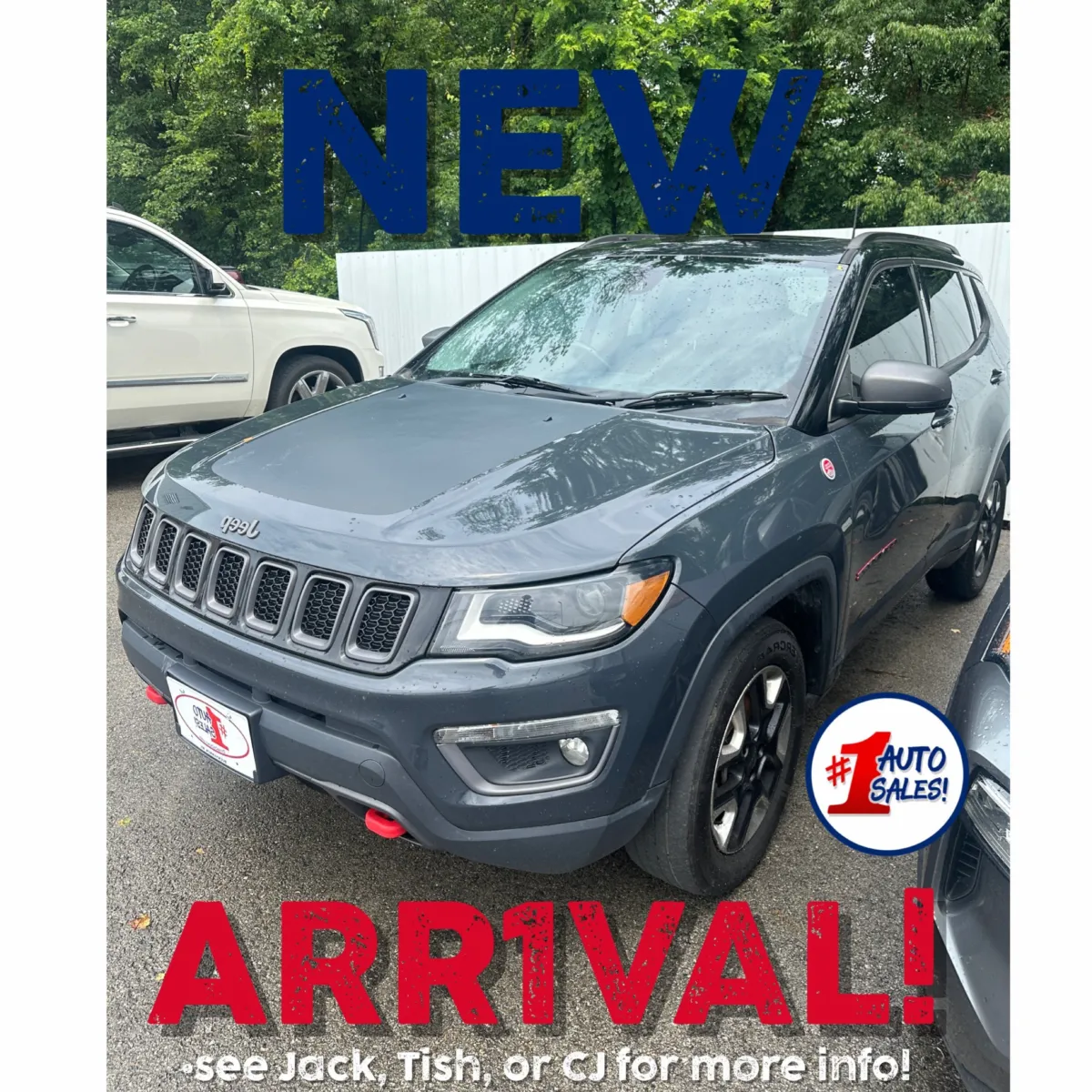 2018 Jeep Compass Trailhawk 4X4 for sale in Buckhannon, WV