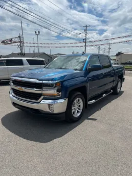 Blue 2018 Chevrolet Silverado 1500 LT Crew Cab 4x4 for sale in Buckhannon, WV