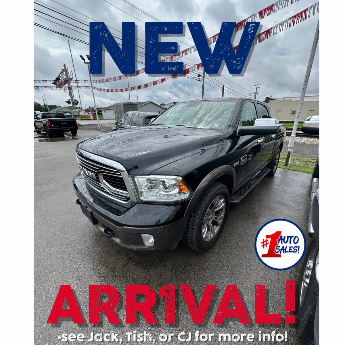 2018 Ram 1500 Laramie Longhorn Crew Cab 4x4 for sale in Buckhannon, WV