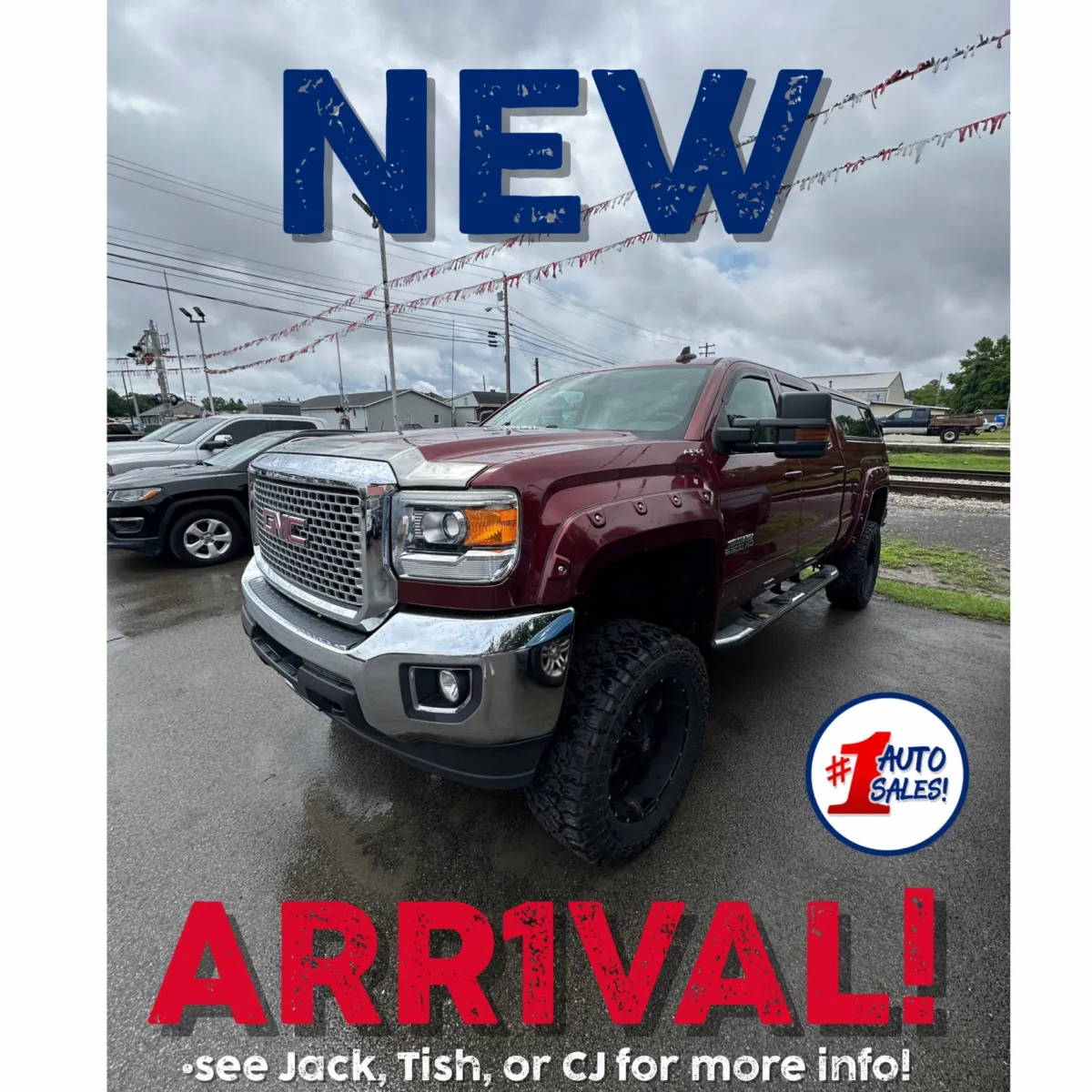2015 GMC Sierra 2500HD SLE Crew Cab 4x4 for sale in Buckhannon, WV