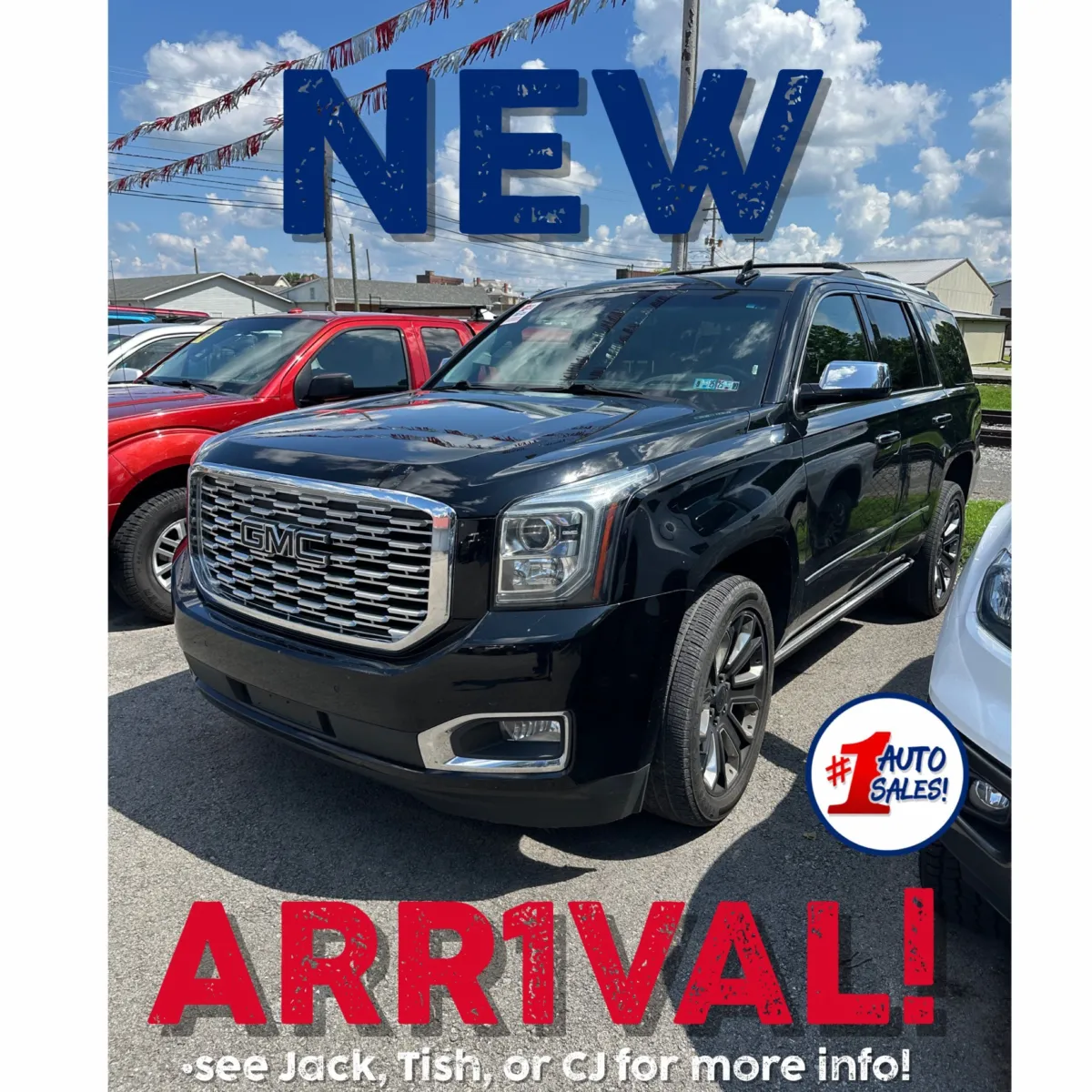 2019 GMC Yukon Denali 4WD - 3rd Row! for sale in Buckhannon, WV
