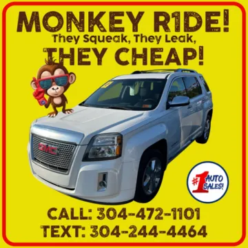 White 2015 GMC Terrain Denali AWD! for sale in Buckhannon, WV