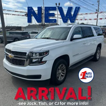 White 2017 Chevrolet Suburban LT 4X4 - 3rd Row! for sale in Buckhannon, WV