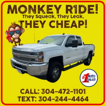 White 2019 Chevrolet Silverado 2500HD LT 2500HD DOUBLE CAB 4X4! for sale in Buckhannon, WV
