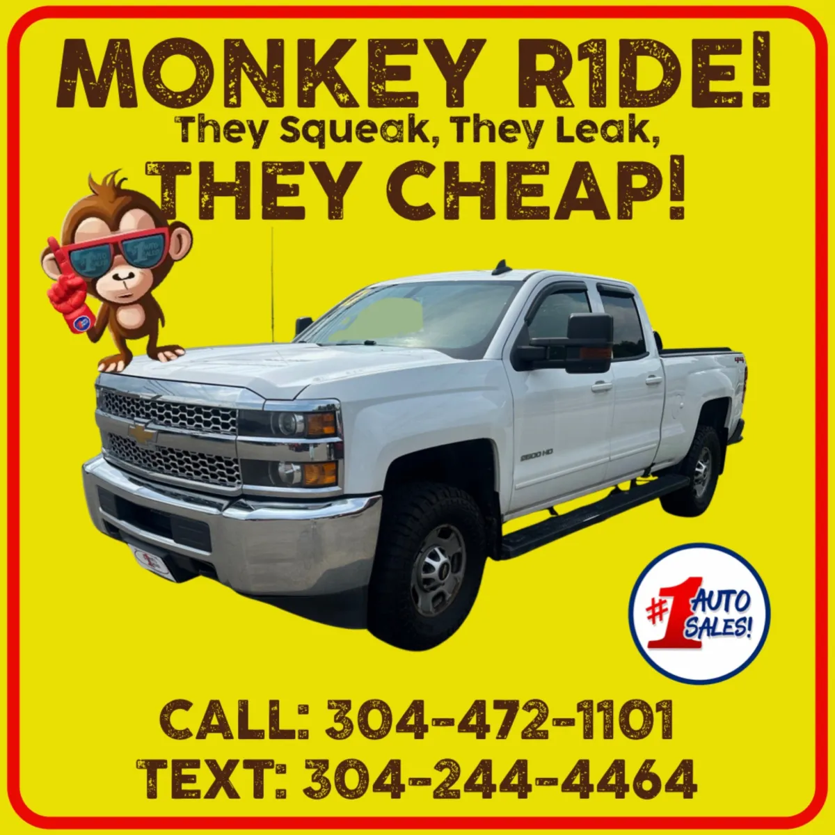 White 2019 Chevrolet Silverado 2500HD LT 2500HD DOUBLE CAB 4X4! for sale in Buckhannon, WV
