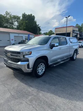Silver 2020 Chevrolet Silverado 1500 LT Crew Cab 4x4 for sale in Buckhannon, WV