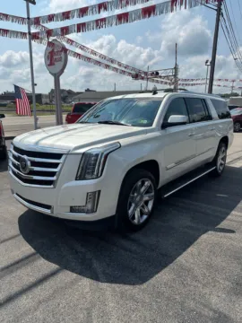 White 2015 Cadillac Escalade ESV Premium 4x4 - 3rd Row! for sale in Buckhannon, WV