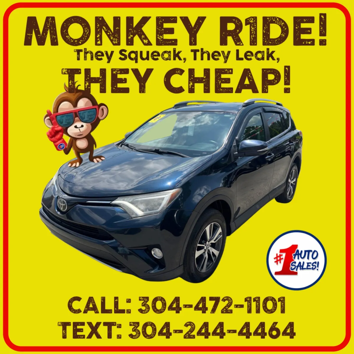 Blue 2018 Toyota RAV4 XLE AWD for sale in Buckhannon, WV