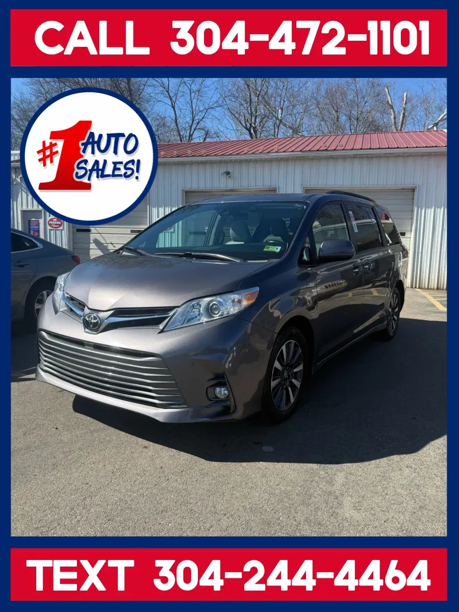 Gray 2018 Toyota Sienna XLE 7-Passenger for sale in Buckhannon, WV