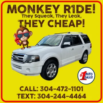 White 2014 Ford Expedition Limited 4x4 - 3rd Row! for sale in Buckhannon, WV