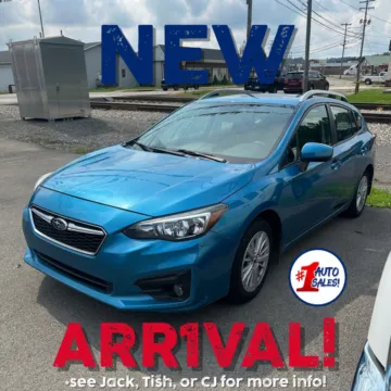 Blue 2018 Subaru Impreza Premium Wagon AWD for sale in Buckhannon, WV