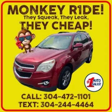Red 2014 Chevrolet Equinox LT AWD for sale in Buckhannon, WV