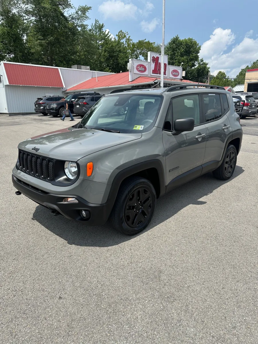 Gray 2021 Jeep Renegade Upland 4X4 for sale in Buckhannon, WV