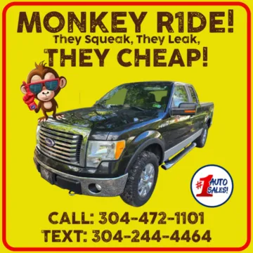 Black 2012 Ford F-150 XLT SuperCab 4x4 for sale in Buckhannon, WV