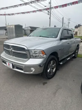 Silver 2016 Ram 1500 Big Horn SLT Crew Cab 4x4 for sale in Buckhannon, WV