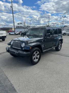 Gray 2017 Jeep Wrangler Unlimited Sahara Unlimited - Manual Shift 4x4! for sale in Buckhannon, WV