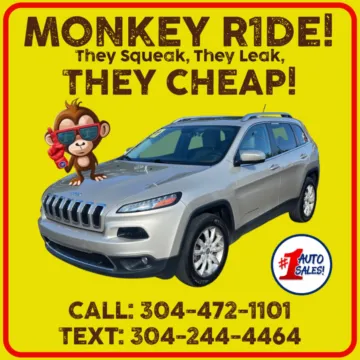 Green 2015 Jeep Cherokee Limited 4WD for sale in Buckhannon, WV