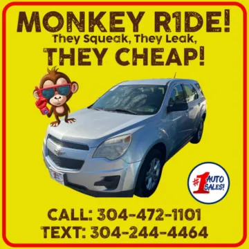Silver 2014 Chevrolet Equinox LS AWD for sale in Buckhannon, WV