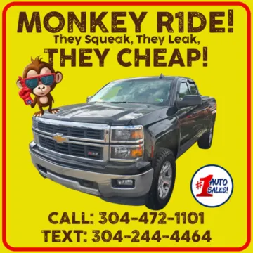 Black 2015 Chevrolet Silverado 1500 LT Z71 4x4! for sale in Buckhannon, WV