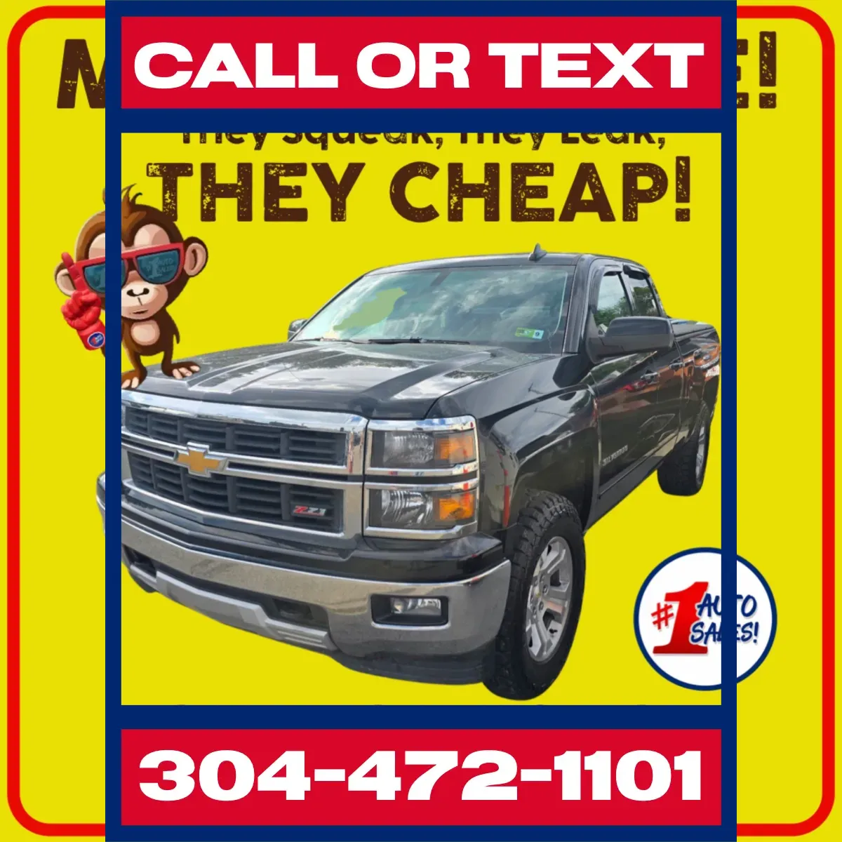 2015 Chevrolet Silverado 1500 LT Z71 4x4! for sale in Buckhannon, WV