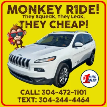 White 2017 Jeep Cherokee Limited 4X4 for sale in Buckhannon, WV