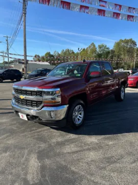 Red 2017 Chevrolet Silverado 1500 LT CREW CAB 4X4 for sale in Buckhannon, WV