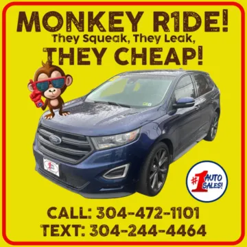 Blue 2016 Ford Edge Sport AWD for sale in Buckhannon, WV