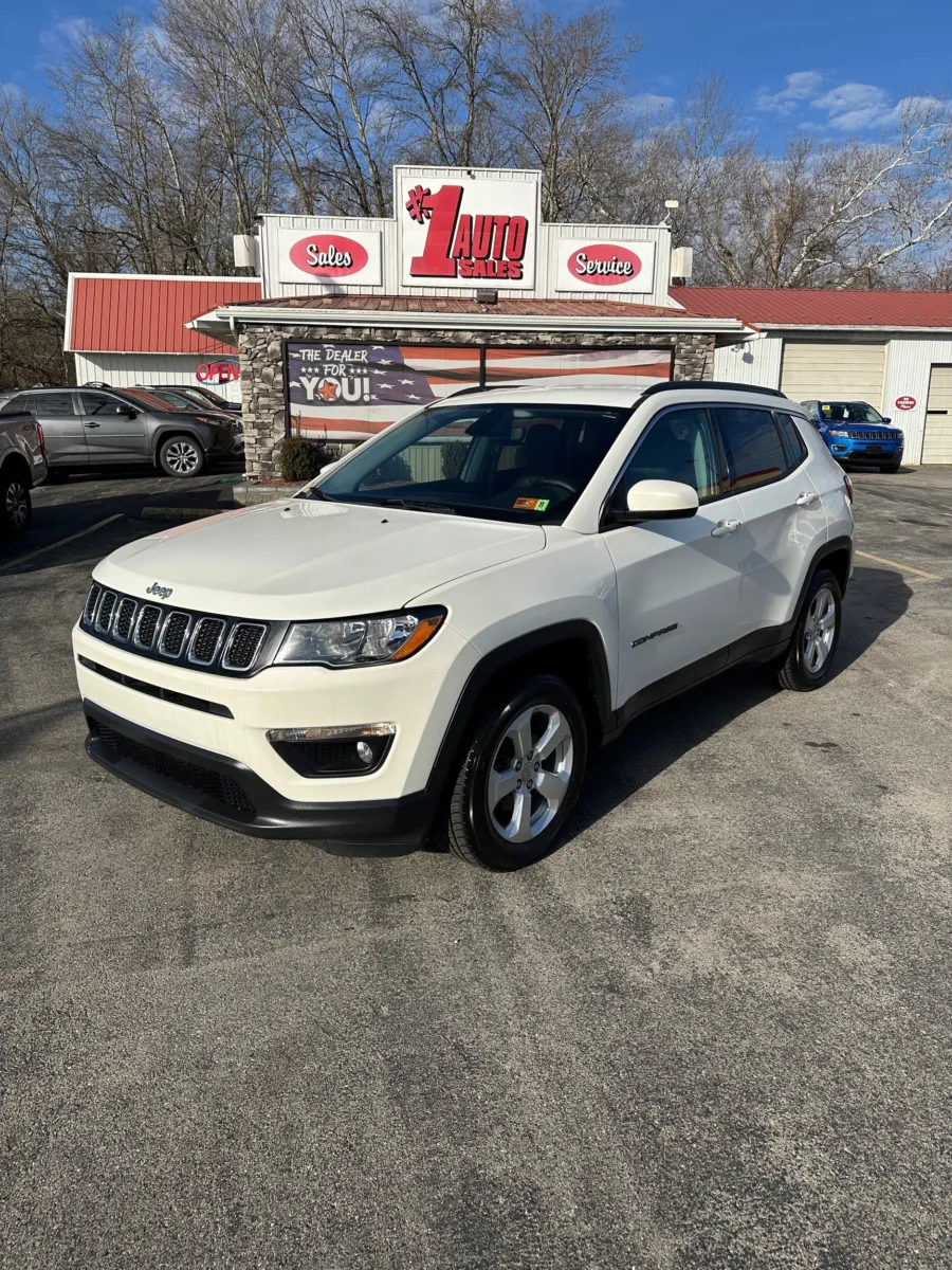 White 2020 Jeep Compass Latitude 4X4 for sale in Buckhannon, WV