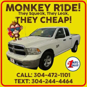 White 2022 Ram 1500 Classic SLT Quad Cab 4x4 for sale in Buckhannon, WV