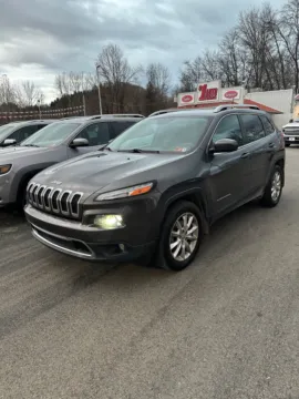 Gray 2017 Jeep Cherokee Limited 4x4 for sale in Buckhannon, WV