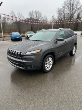 Gray 2017 Jeep Cherokee Limited 4x4 for sale in Buckhannon, WV