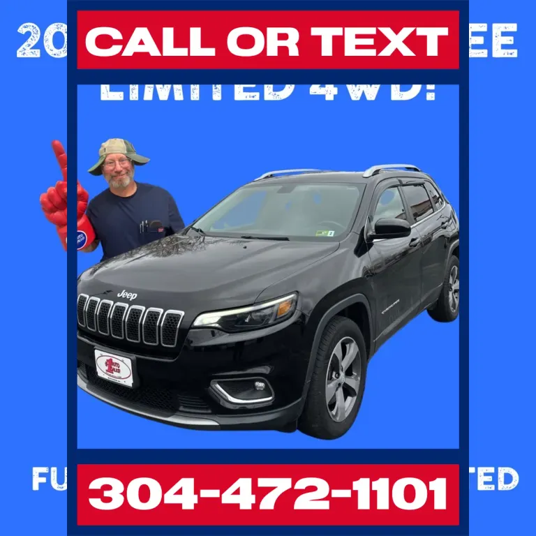 2019 JEEP CHEROKEE LIMITED for sale in Buckhannon, WV