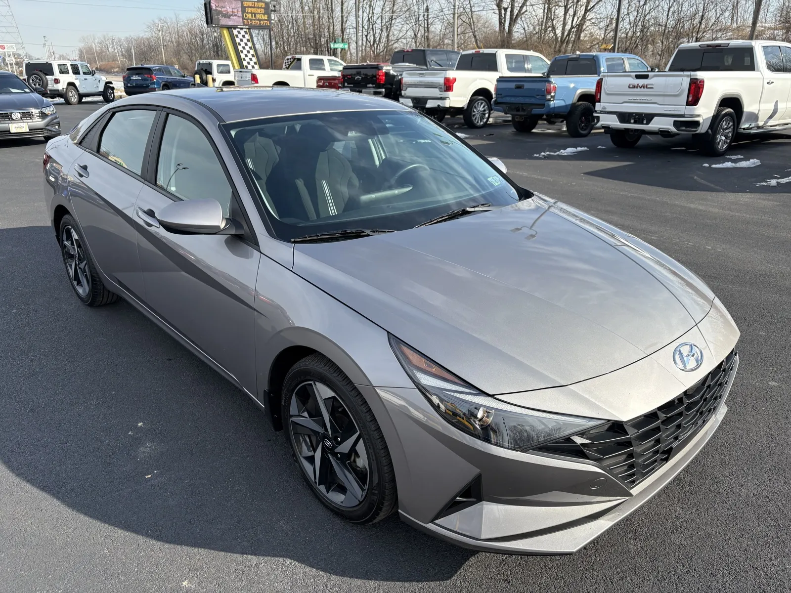 Gray 2023 Hyundai Elantra SEL for sale in Lebanon, PA