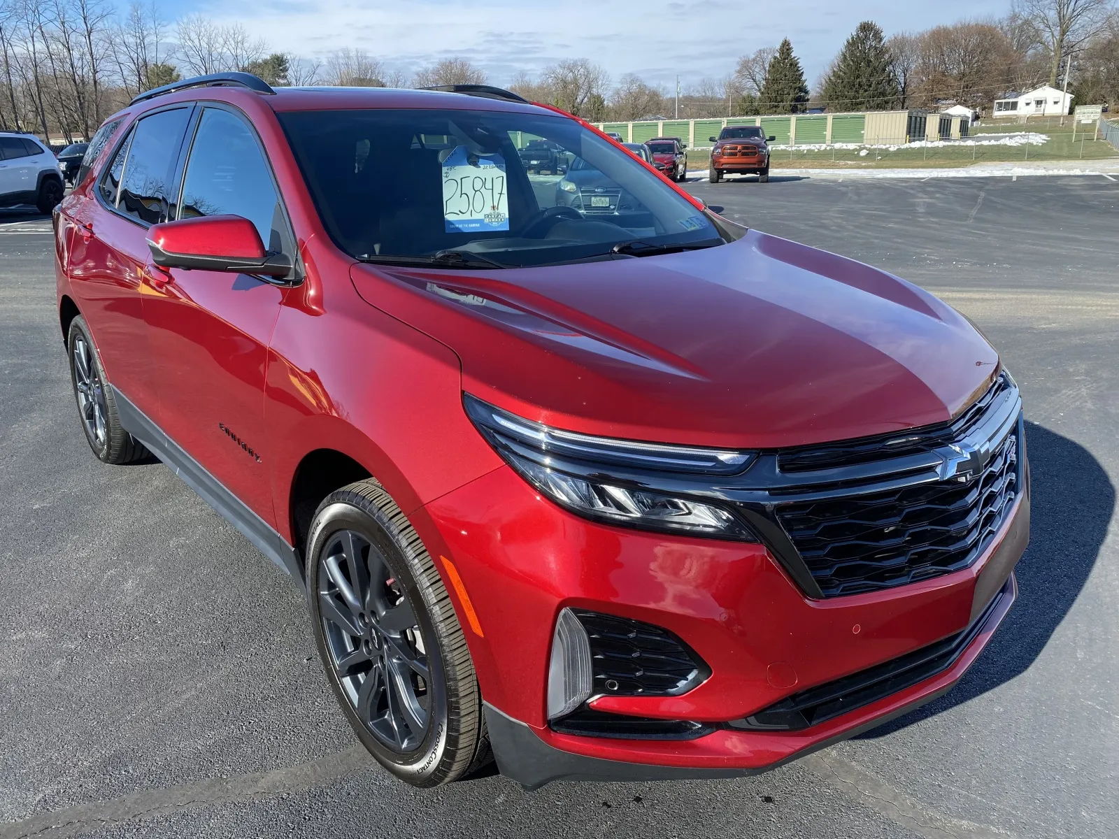 Red 2022 Chevrolet Equinox RS for sale in Lebanon, PA