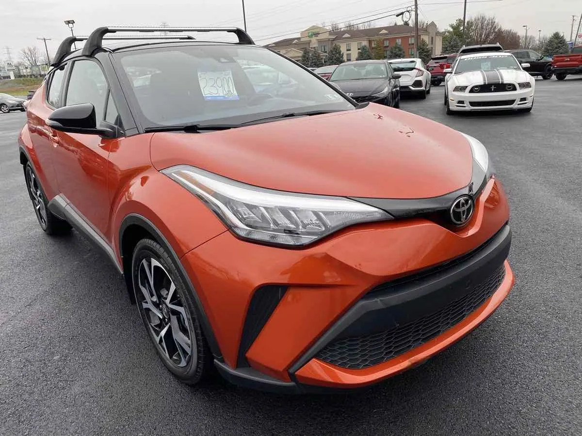 Orange 2020 Toyota C-HR XLE for sale in Lebanon, PA