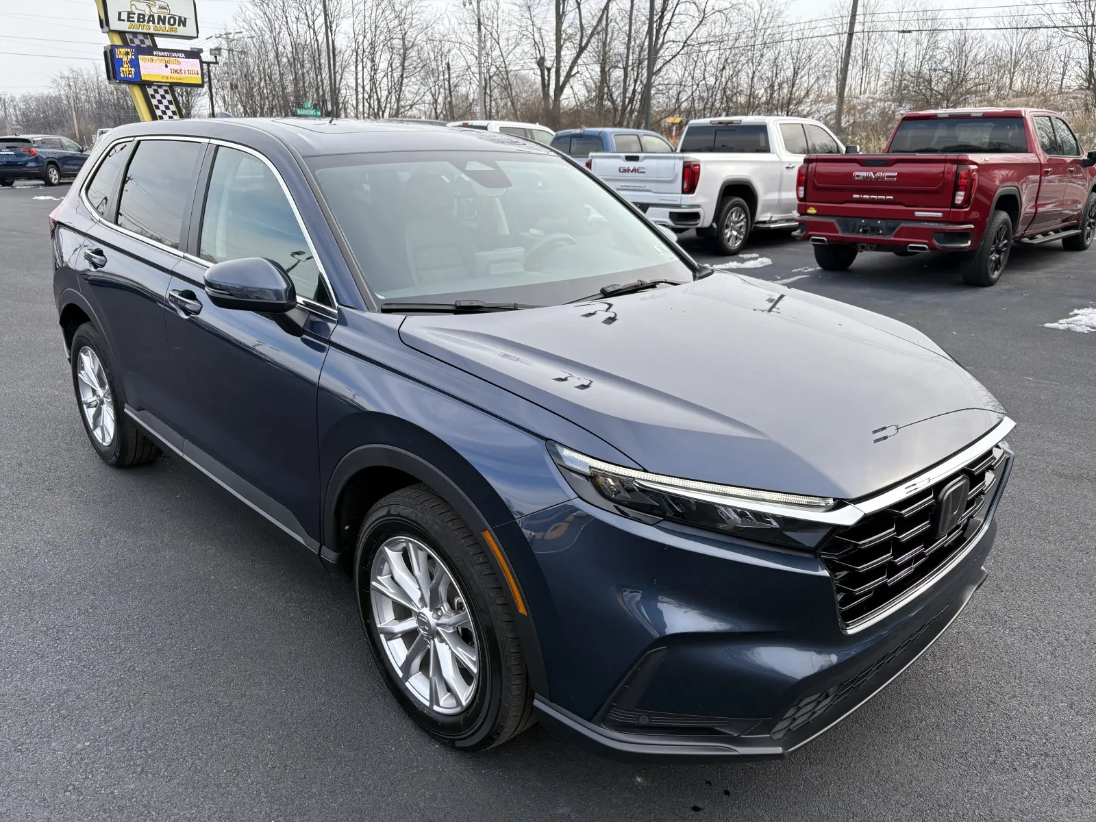 Blue 2023 Honda CR-V EX-L for sale in Lebanon, PA