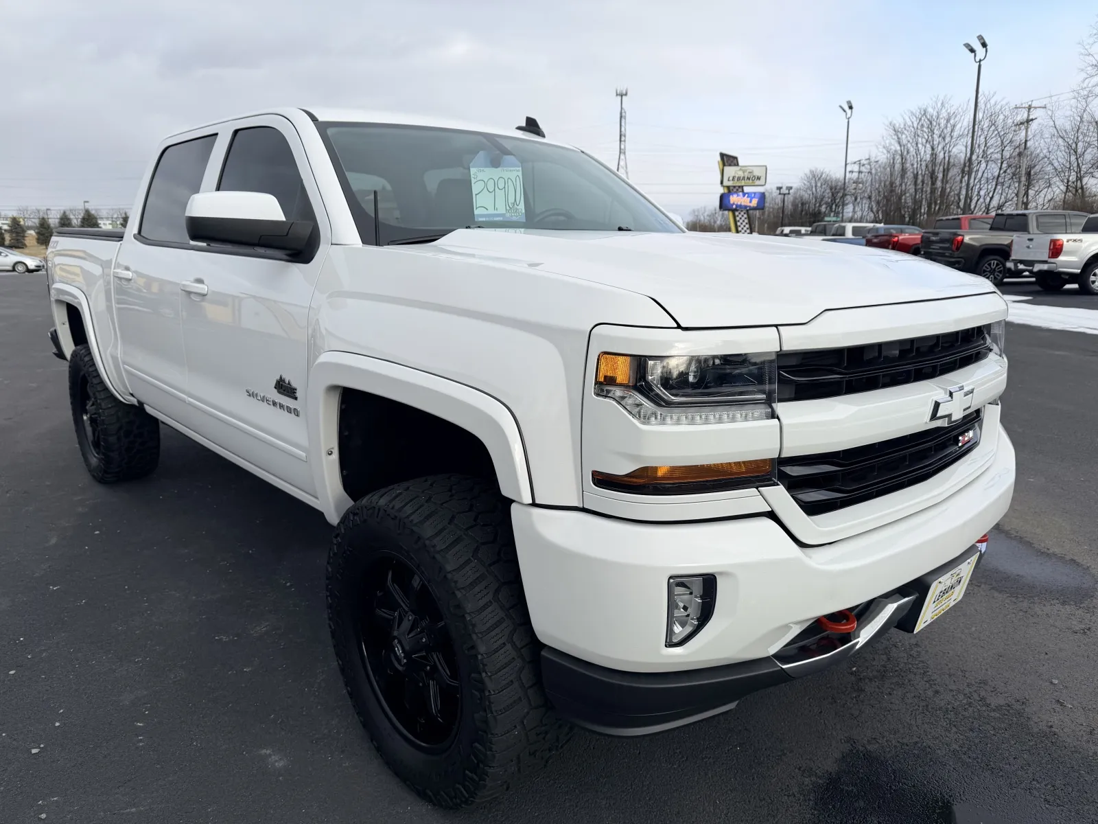 White 2017 Chevrolet Silverado 1500 LT for sale in Lebanon, PA